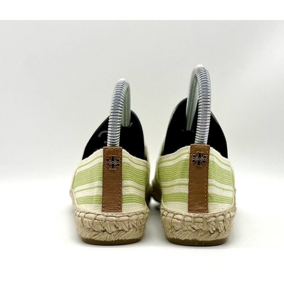 Tory Burch Shoes Women Size 7m Canvas Printed Espadrilles Slip On - Picture 4 of 7